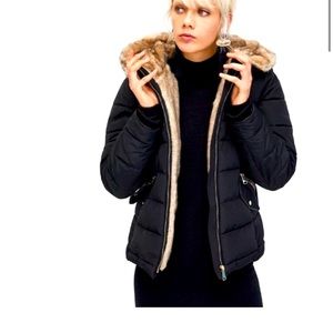 Zara TRF puffer jacket